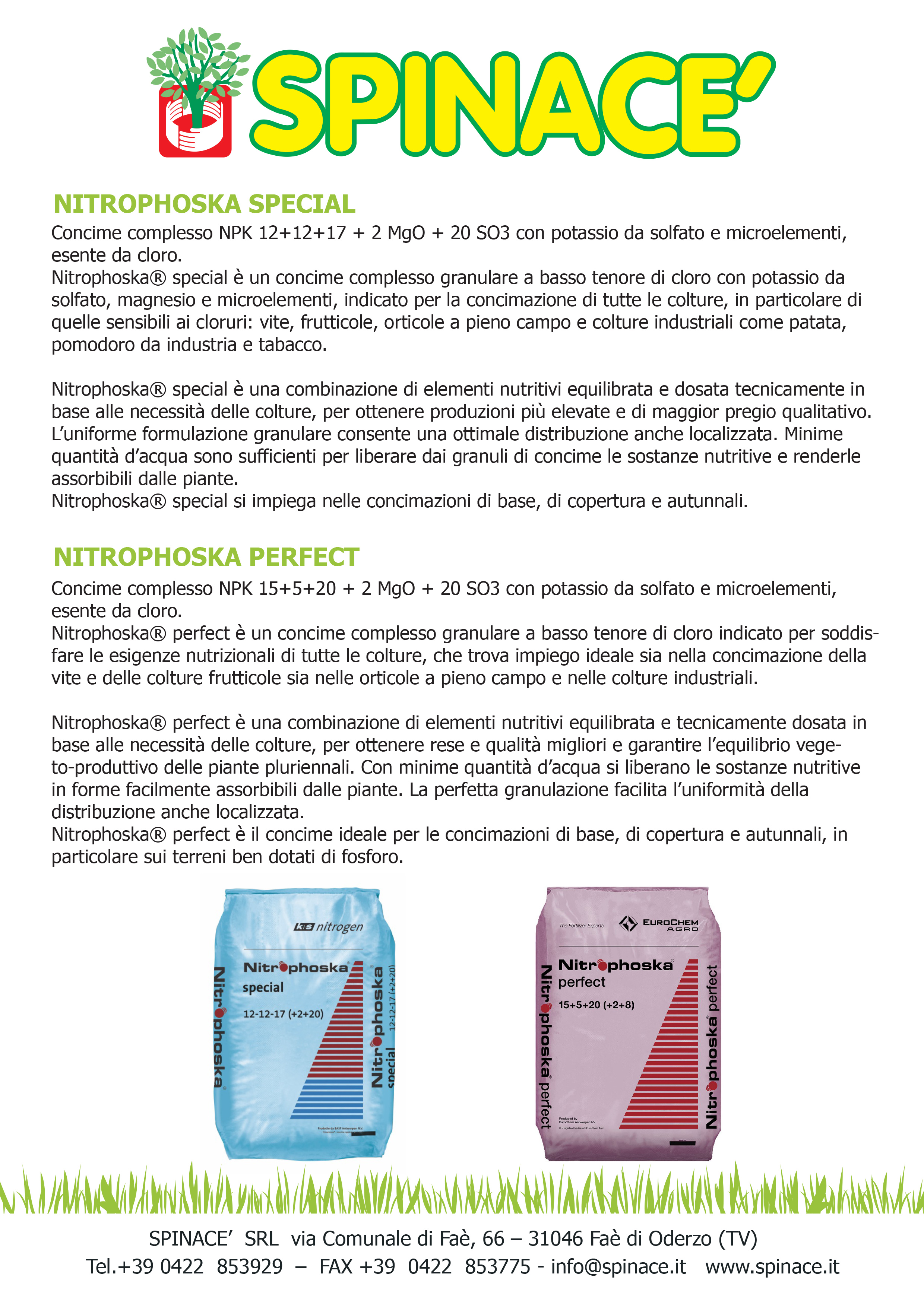 nitrophoska - Spinacè srl